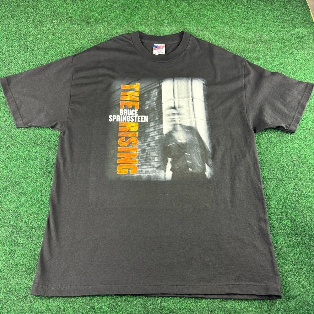 2002 Bruce Springsteen The Rising Band Tour T Shirt XL Murina Made In USA